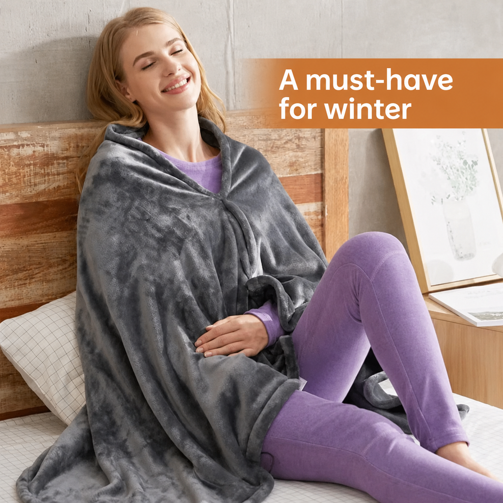 Premium Electric Heated Blanket 150x80cm