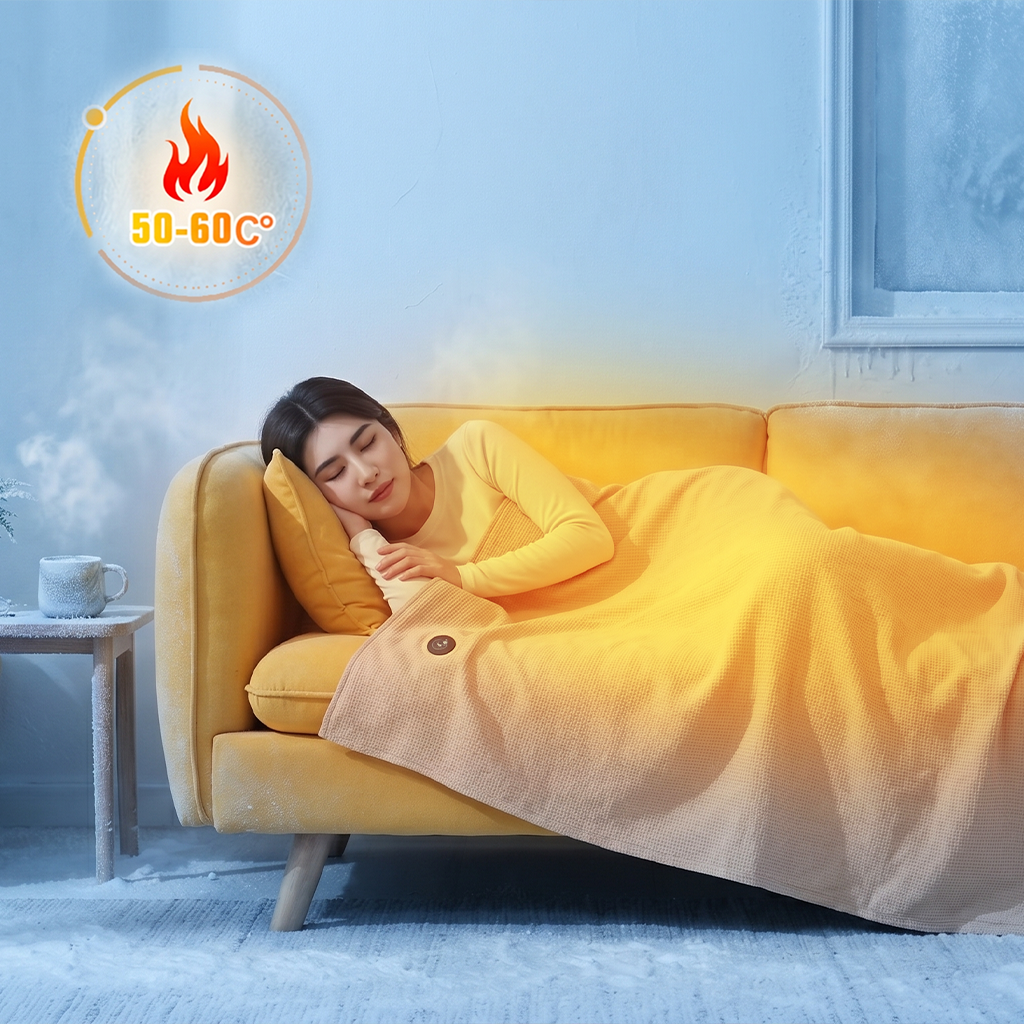 Premium Electric Heated Blanket 150x80cm