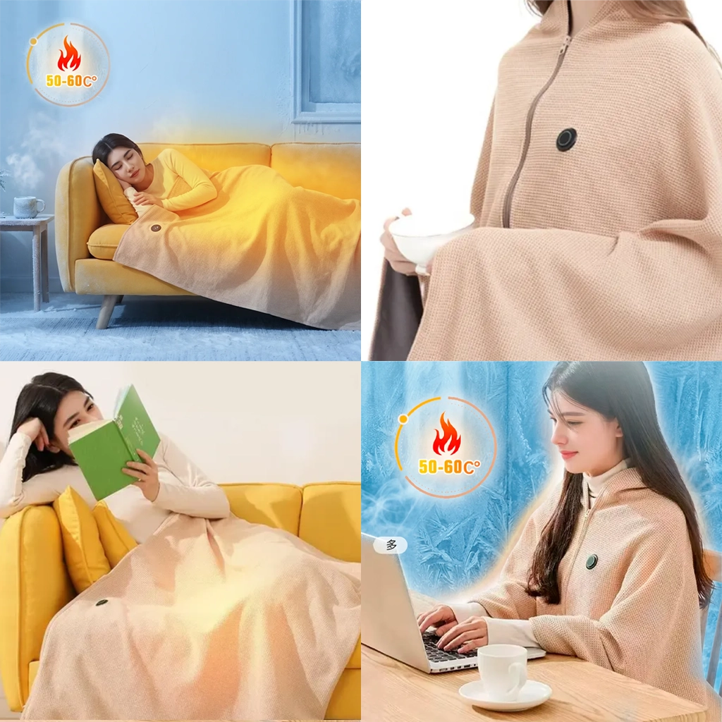 Premium Electric Heated Blanket 150x80cm